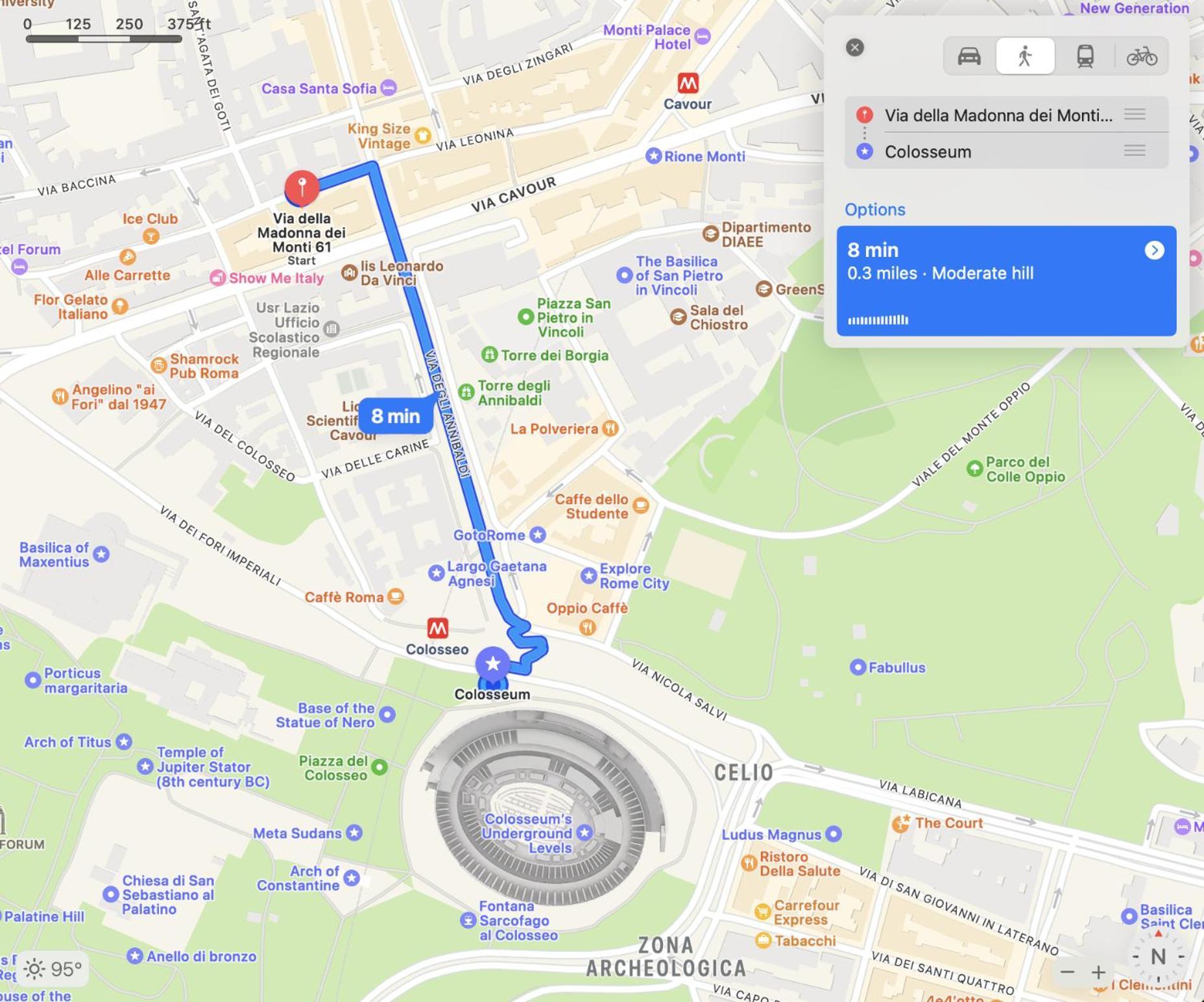 Colosseum View Accomodation Rzym Zewnętrze zdjęcie